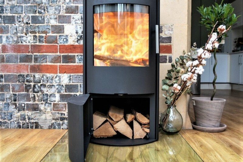 round multi fuel stove