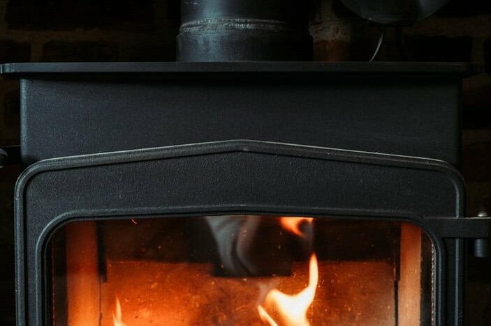 wood burning stove