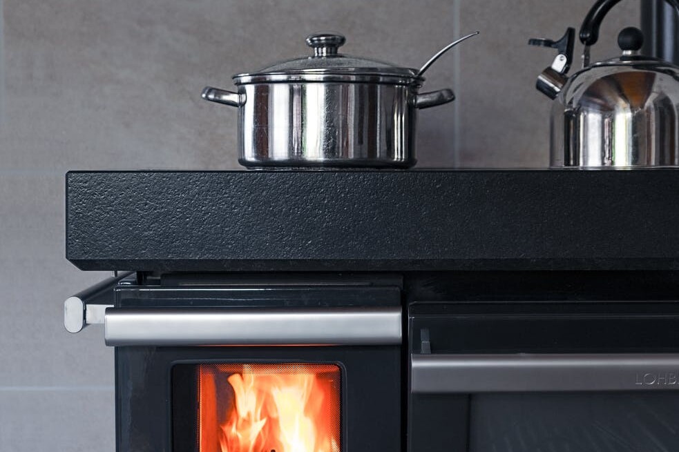 wood stove