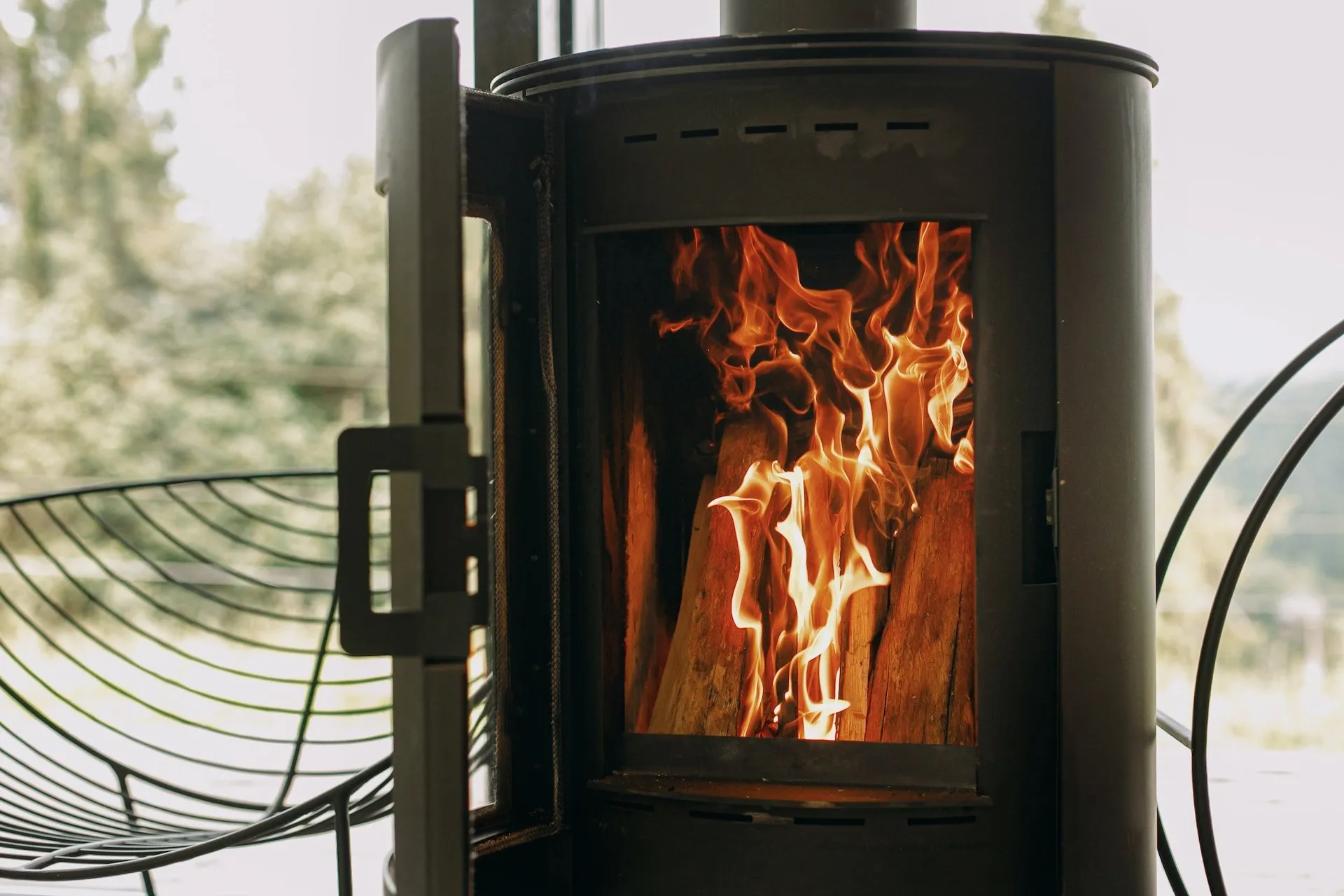 Log-Burning Stove